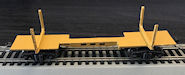 Download the .stl file and 3D Print your own 40Ft FE Class (Log Wagon) HO scale model for your model train set.